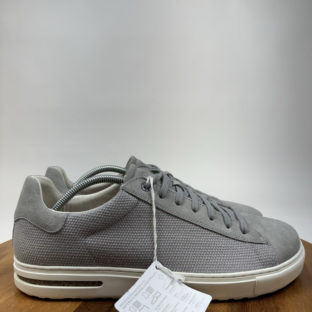 New NWT Mens Birkestock Bend Gray Casual Comfort Sneakers Shoes Size EU 45